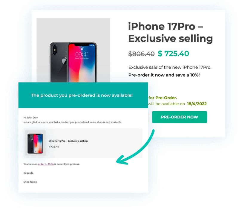 Sistema di pre ordini per WooCommerce